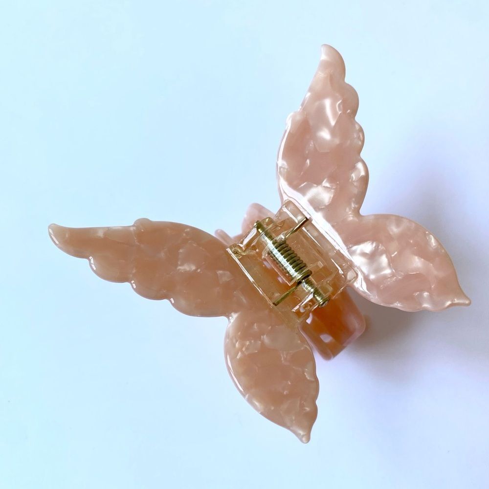 INH Hair Butterfly Claw Clip - Pink Tortoise